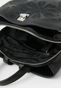 Desigual SMALL LEATHER EFFECT - Zaino - black