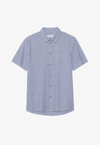 Selected, dark blue/white