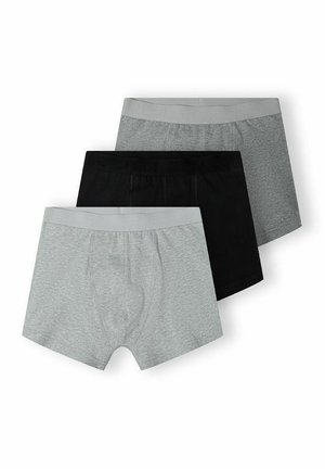 3 PACK WITH LOGO WAISTBAND - Úzké boxerky - grey
