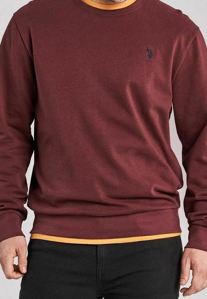 U.S. Polo Assn. Sweatshirt - bordeaux