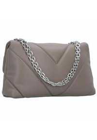 Patrizia Pepe MEDIUM PADDED - Borsa a tracolla - dark tatami