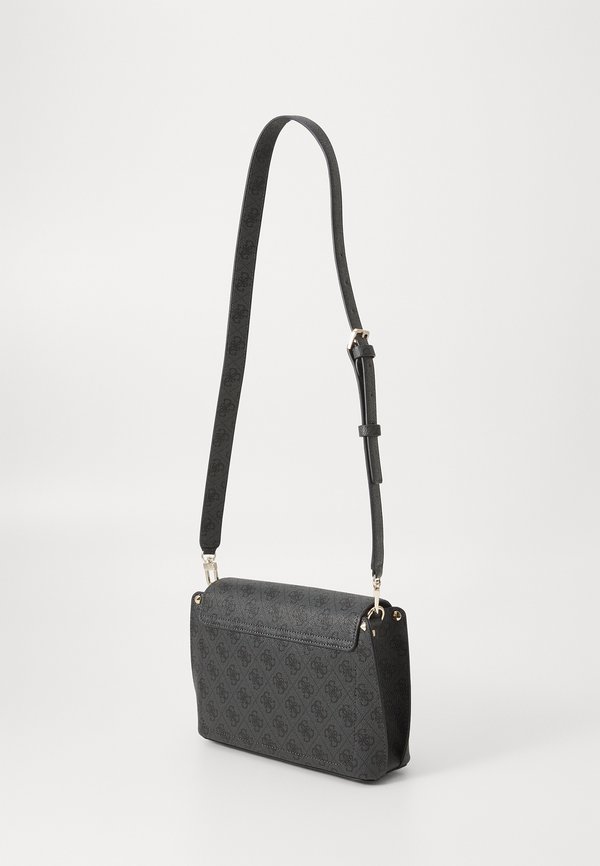MERIDIAN FLAP CROSSBODY - Cross body bag - coal logo2