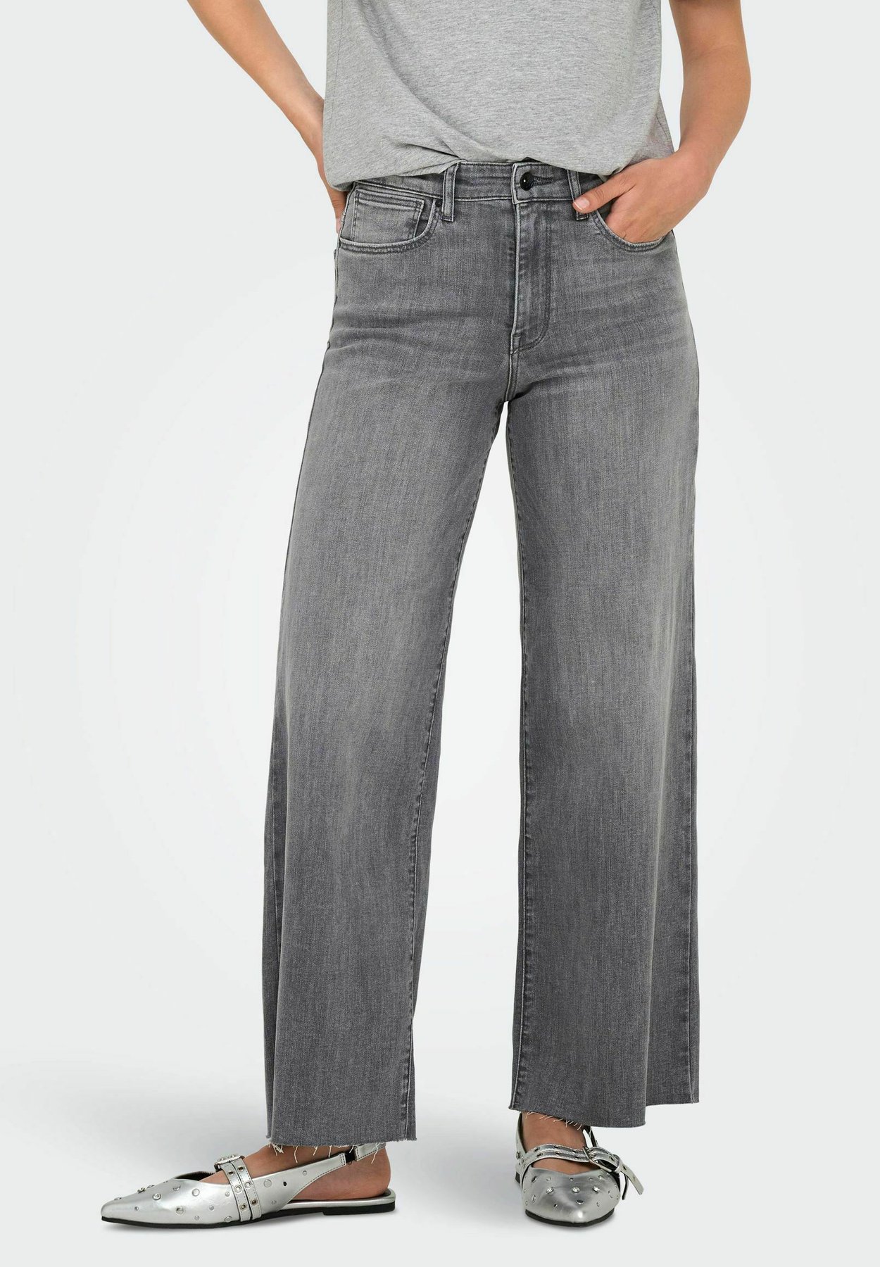 Wide-fit ONLANN-MADISON High waist Cropped Fit