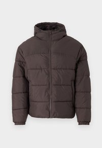 JJMOON HOOD PUFFER - Veste d'hiver - mulch