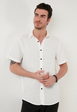 SHORT SLEEVE - Shirt - ecru