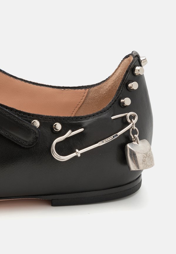 BAUNTY STUDS - Ankle strap ballet pumps3