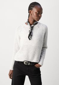 Mos Mosh TAMMY THORA - Strickpullover - light grey