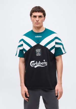 adidas Performance LIVERPOOL FC TEE 95 - Ρούχα για κλαμπ - black/rich green