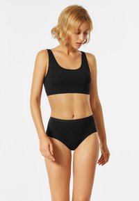 uncover by Schiesser 6 PACK BASIC - Slip - schwarz