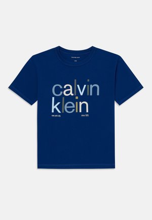 COLOR LOGO GRAPHIC UNISEX - Print T-shirt - bold blue