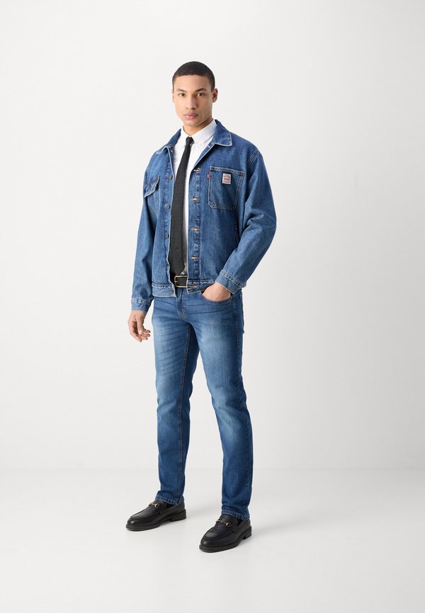 Slim fit jeans - mid indigo3