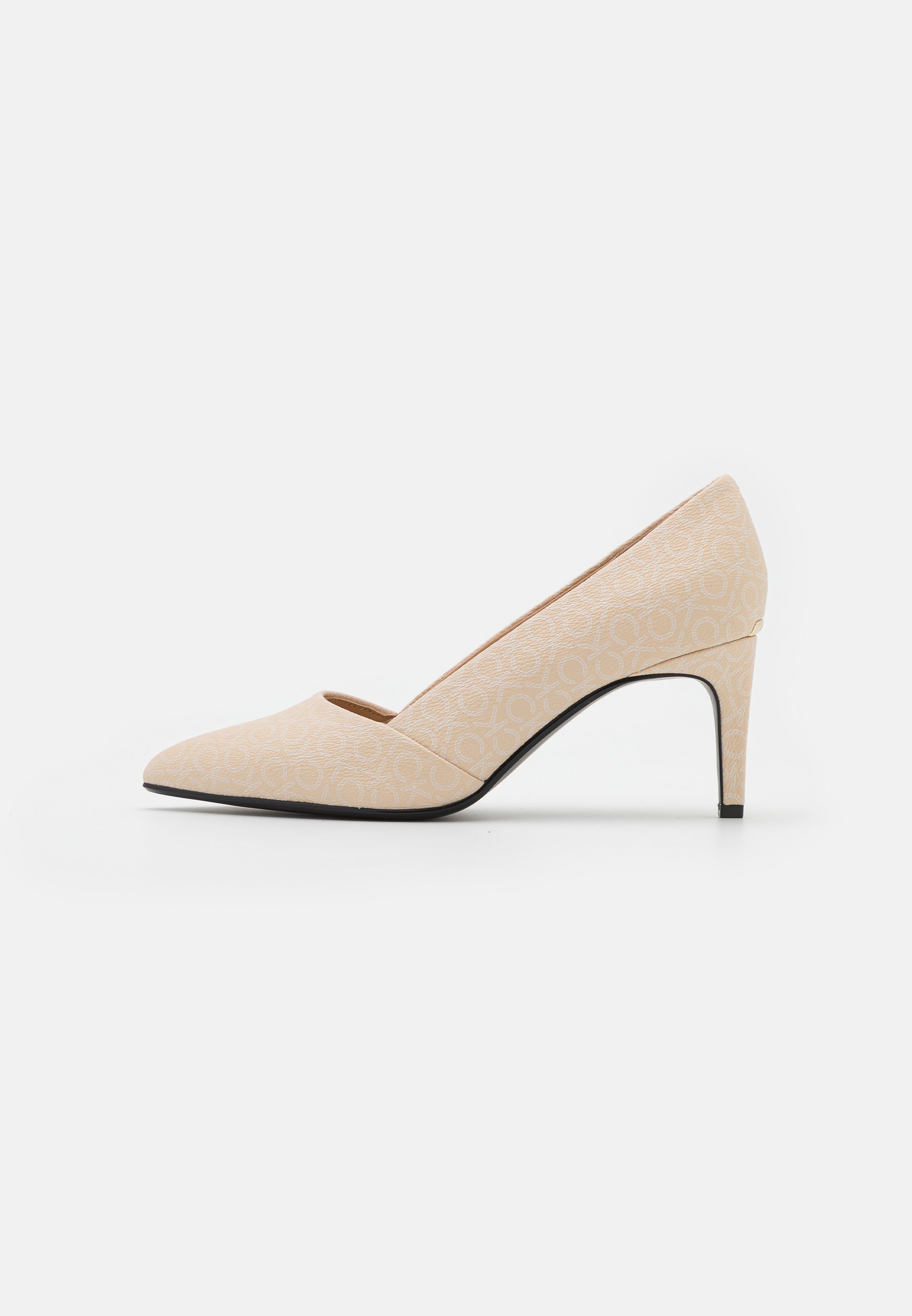 Calvin Klein ESSENTIAL - Tacones - sand mono/beige - Zalando.es