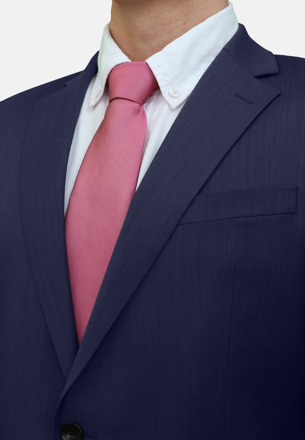 UNI 8CM BREIT - Krawatte - dunkelrosa