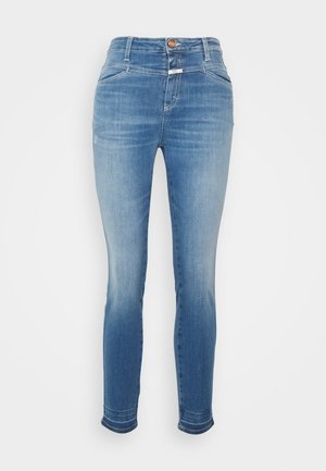 PUSHER - Jeansy Skinny Fit - mid blue