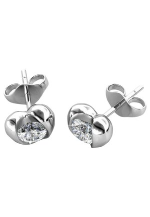 SIMPLY LOVE - Orecchini - argenté couleur / cristal