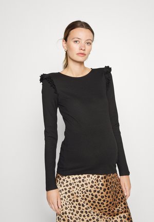 Vero Moda Maternity VMMNEWISLA  FRILL TOP - Bluzka