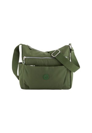 ANVERSA - Olkalaukku - army green