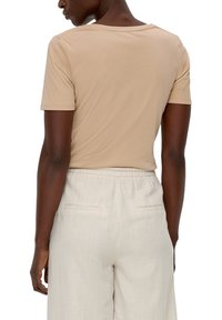 s.Oliver T-Shirt basic - sandstein