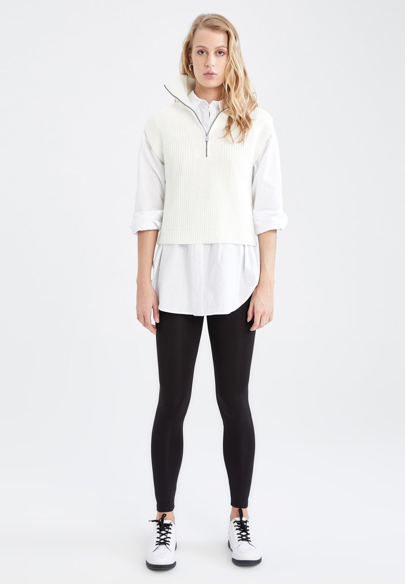 DeFacto Leggings Hosen black/schwarz Zalando.de