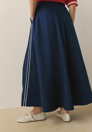 Next, Maxi skirt - navy blue