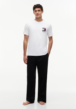 Tommy Hilfiger, 2 PACK TEE - Pidžaama ülemine osa - white / black