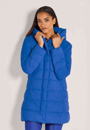 STEPP MIT KAPUZE - Wintermantel - royal blue