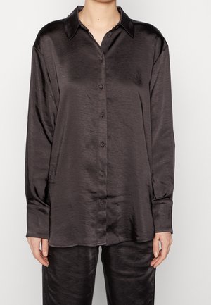 Overhemdblouse - black