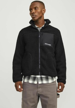 Jack & Jones JWHVESTERBRO  - Fleecejas - black