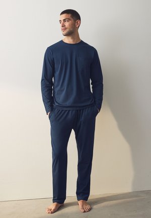Next SET - Pyjama - navy blue grey