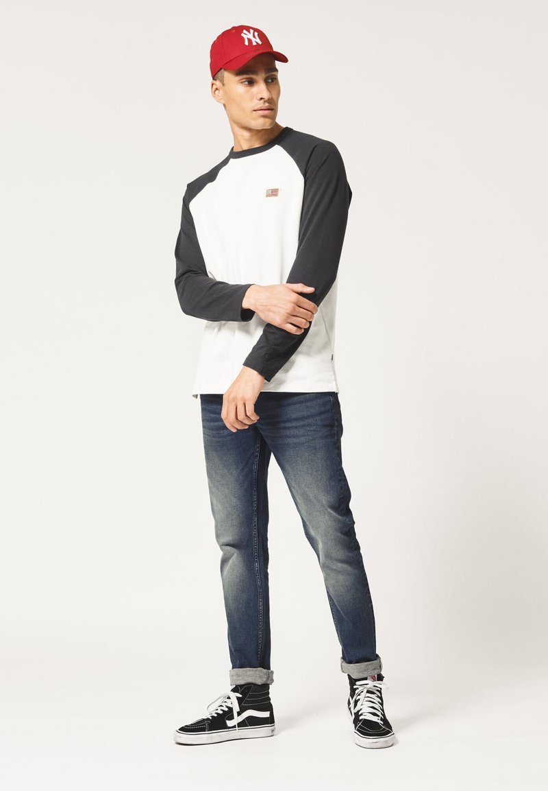 Herren Skinny Fit | America Today NEIL Jeans Slim Fit dark blue/dunkelblau - LX25559 Herren Skinny Fit | America Today NEIL Jeans Slim Fit dark blue/dunkelblau - LX25559
