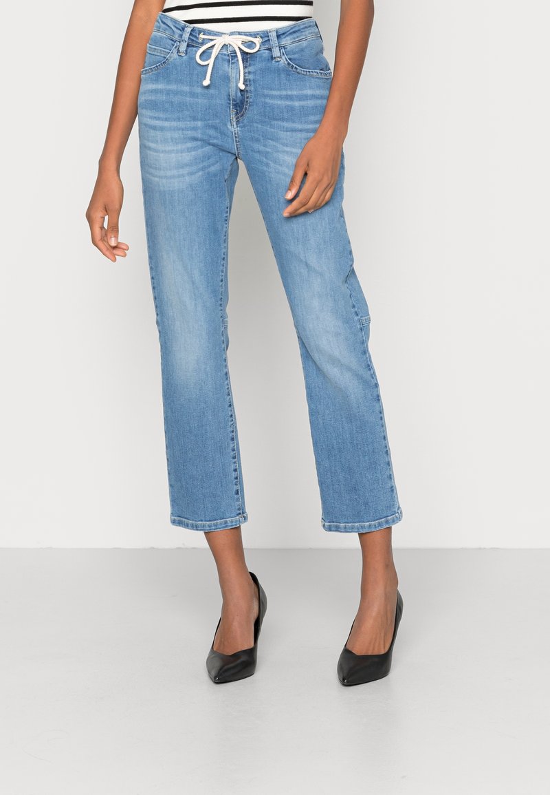 OPUS Vaqueros rectos - light blue