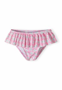 MINOTI 2 PIECE LONG SLEEVE AND FRILLED KNICKERS SET - Maillot de bain - light blue pink