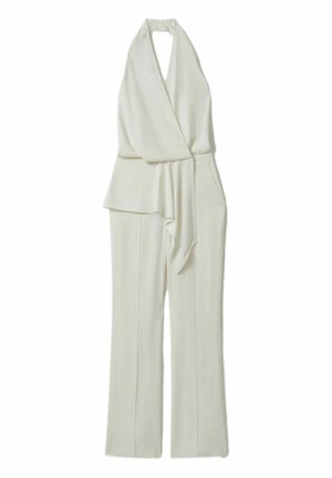 Reiss REGULAR FIT - APRIL DRAPE FRONT BRIDAL - Salopetă - ivory