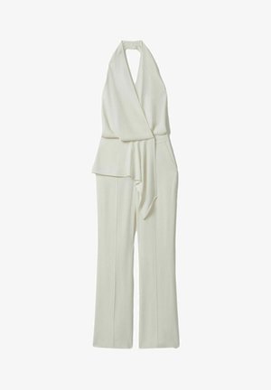 Reiss REGULAR FIT - APRIL DRAPE FRONT BRIDAL - Overal - ivory