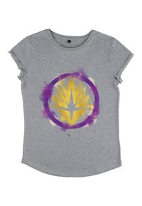 Henry Tiger AVENGERS: ENDGAME GUARDIANS SPRAY LOGO - T-shirts print - melange grey