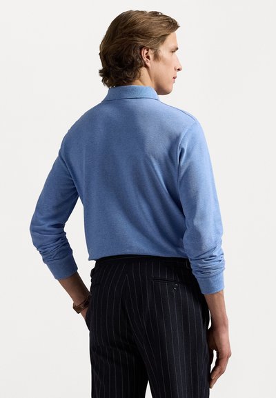 Polo Ralph Lauren CUSTOM SLIM FIT MESH POLO SHIRT - Pólóing - soft royal heather