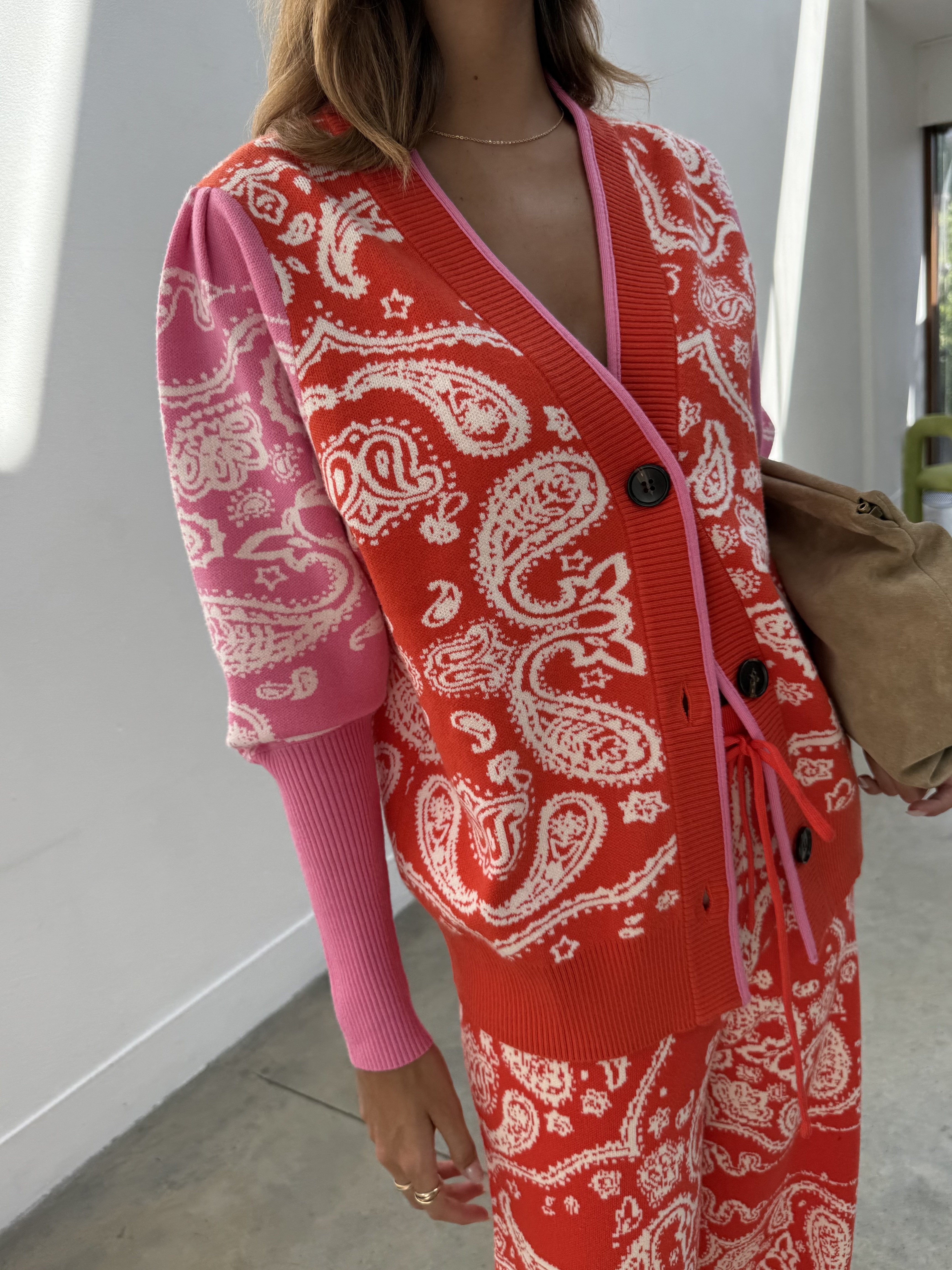 トップス Oblada MARTHA CARDIGAN Never Fully Dressed MARTHA - Cardigan - red - Zalando.co.uk