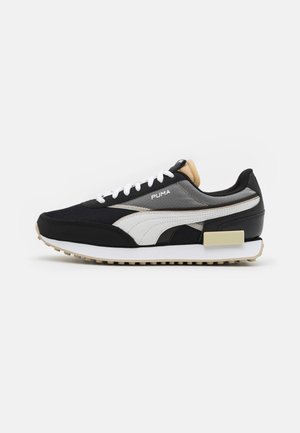 FUTURE RIDER DOUBLE TECH UNISEX - Sneakers basse - black/putty/nimbus cloud