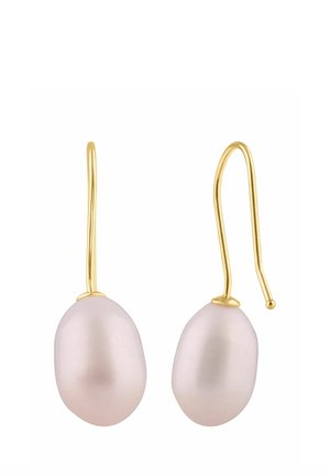 WITH PEARLS - Náušnice - yellow gold-coloured