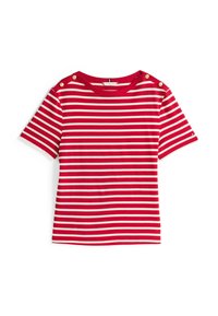STRIPE  - Printtipaita - primary red/calico