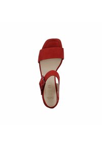 ara BRIGHTON - Sandalias de tacón - rot