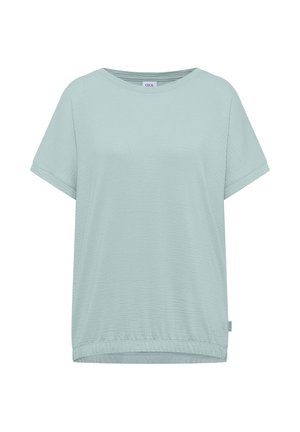 Cecil, T-SHIRT MIT RUNDHALS UND STRUKTUR - T-Shirt basic - crystal mint