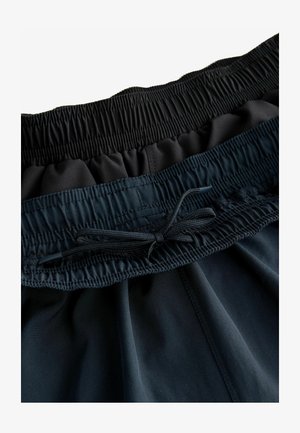 Next, 2 PACK - Shorts - black navy blue