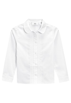 Next, WHITE LONG SLEEVE LACE TRIM BLOUSE (3-14YRS) - Button-down blouse - white
