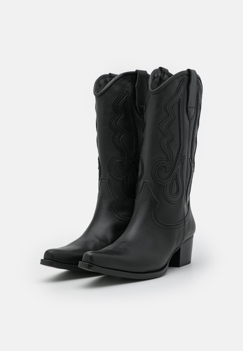 Damen Sneaker | MAX&Co. FOLK Cowboy-/Bikerboot nero/schwarz - ZH22781 Damen Sneaker | MAX&Co. FOLK Cowboy-/Bikerboot nero/schwarz - ZH22781