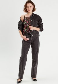 Cache Cache Straight leg jeans - denim noir