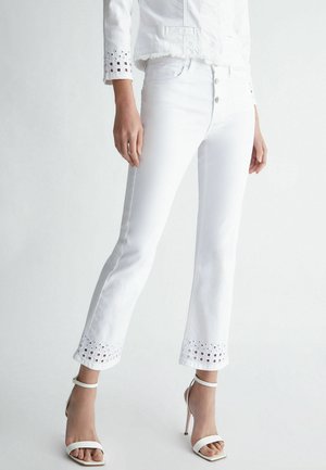 Jeans straight leg - white