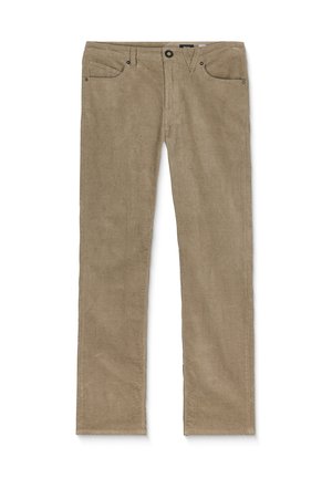 Volcom, CHINO TROUSERS SOLVER 5 POCKET CORD - Pantalon classique - brindle