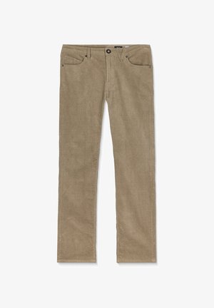 Volcom, CHINO TROUSERS SOLVER 5 POCKET CORD - Παντελόνι - brindle