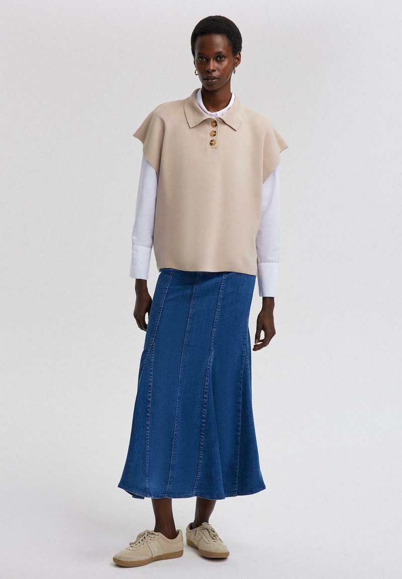 Touché Privé Poloshirt graniet Touché Privé Poloshirt graniet